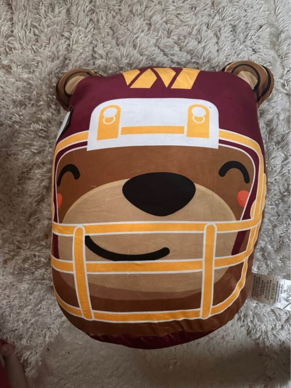 NEW 20" Commanders plush